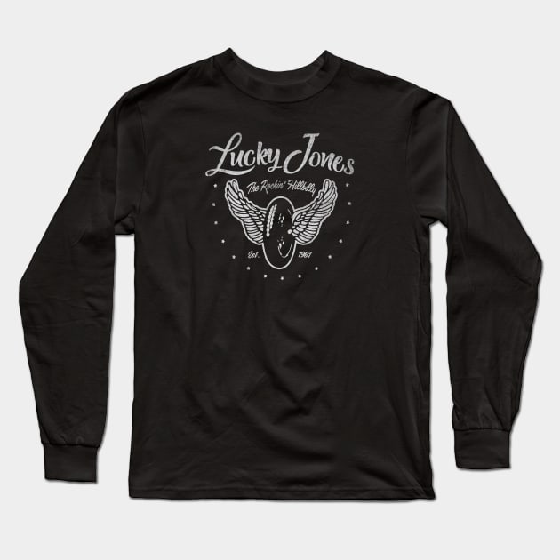 Lucky Jones Winged Wheel Long Sleeve T-Shirt by ShredBeard